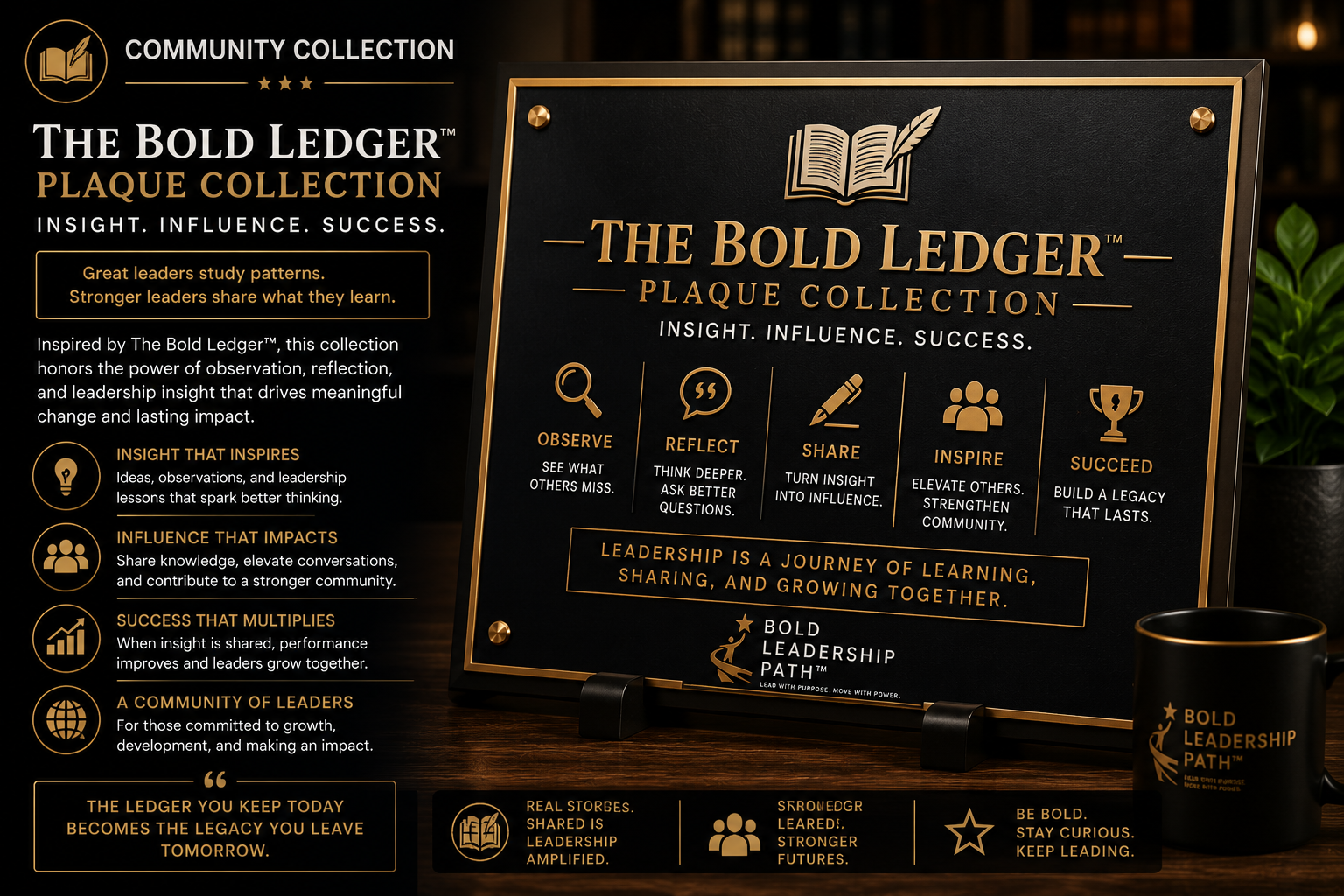 The Bold Ledger™ Collection