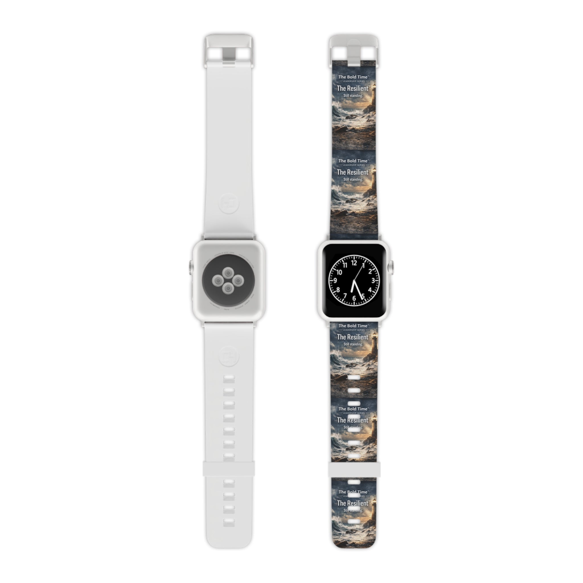 Resilient: Resilient: Bold Time™ Apple Watch Band - The Resilient. A durable, high-performance strap for leaders who navigate change with strength and persistence.