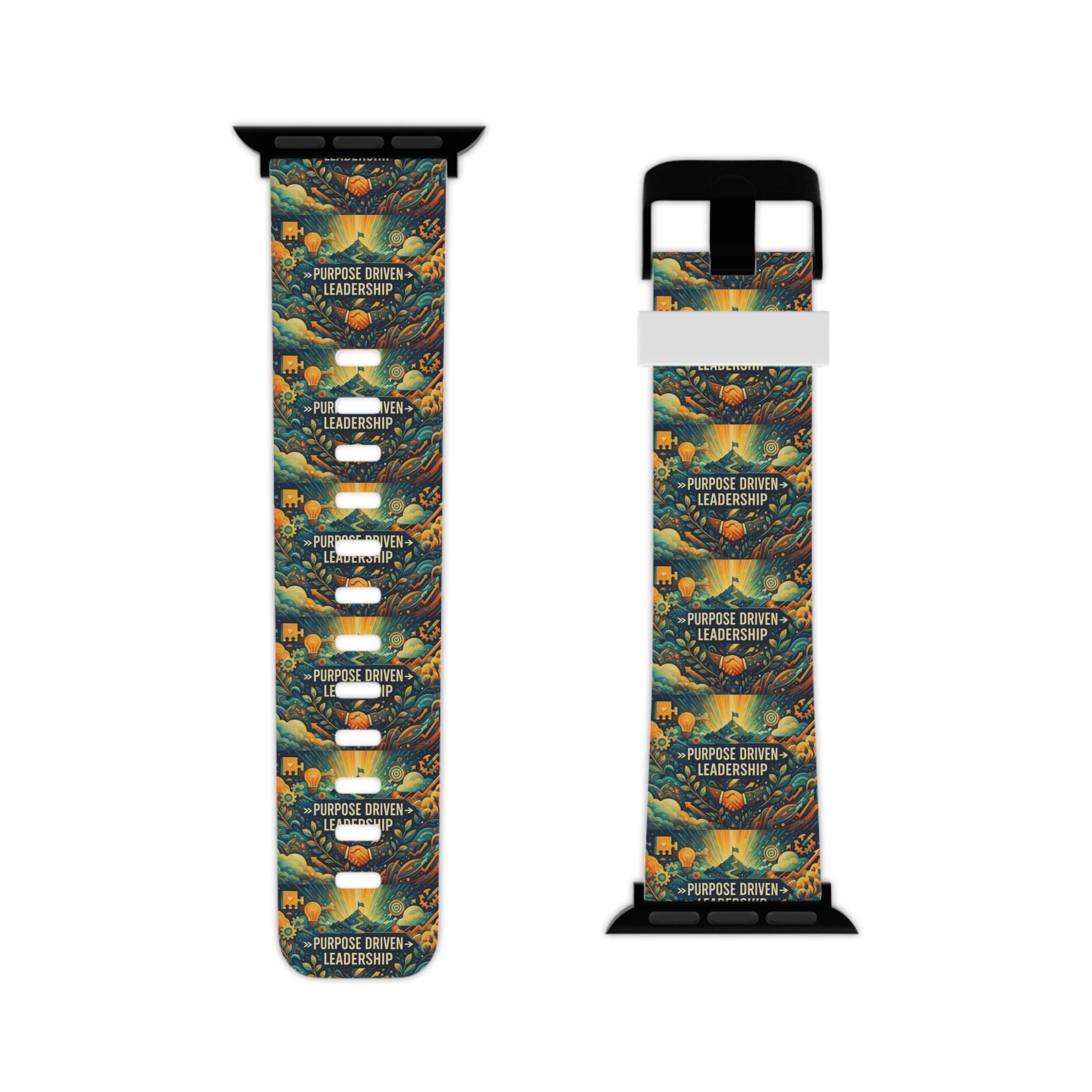 Purpose Driven: Purpose Driven: Bold Time™ Apple Watch Band - The Purpose Driven. A mission-aligned watch strap for leaders who lead with intentionality, clarity, and conviction.`
