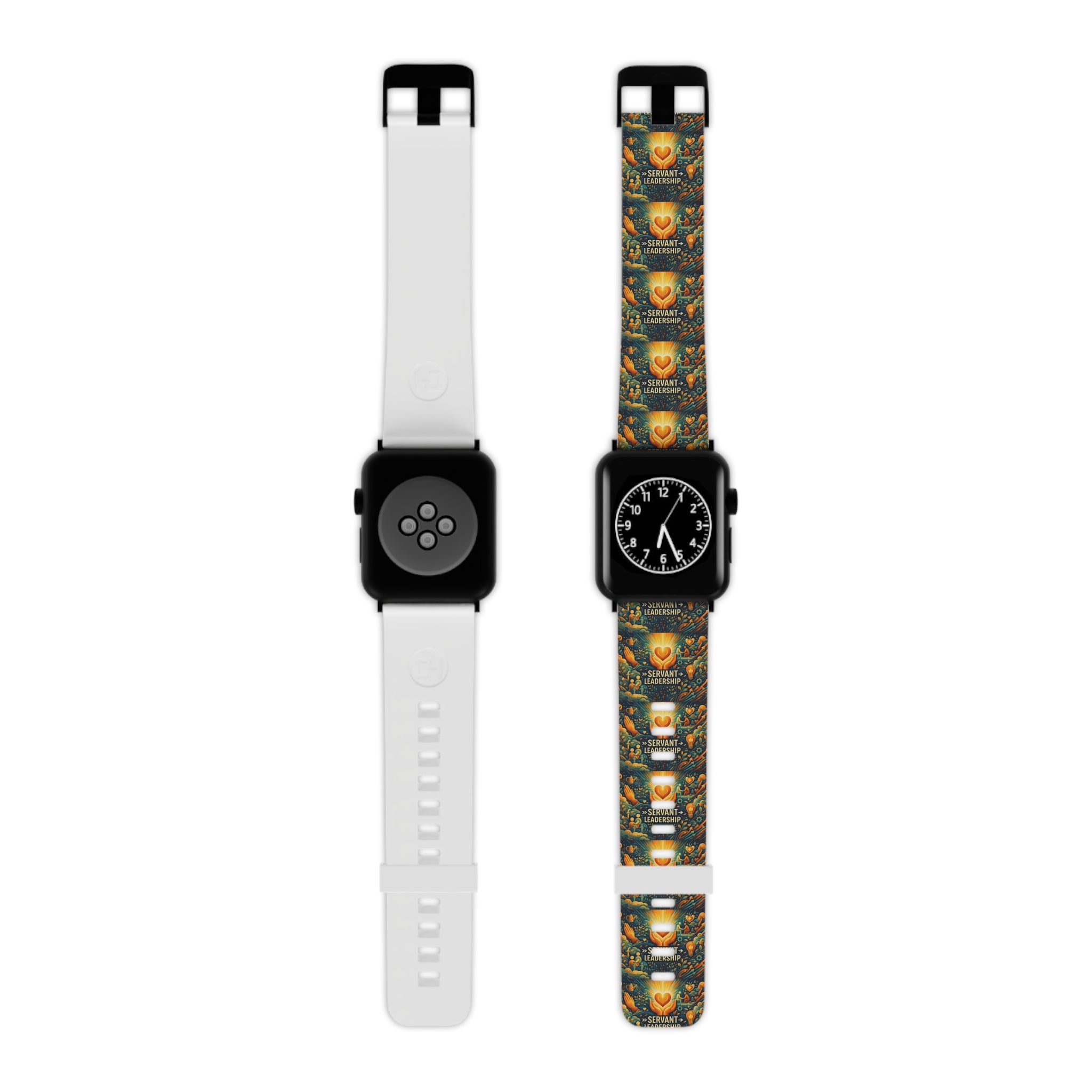 Servant: Servant: Bold Time™ Apple Watch Band - The Servant. A refined accessory honoring servant leadership, humility, and a commitment to empowering others.