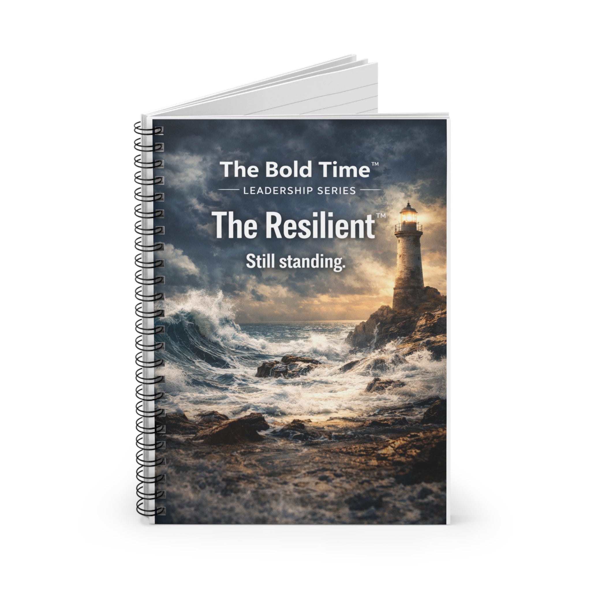 The Resilient Signature Trait Journal for grit and mastering the pivot, exploring resilience duality in leadership development through premium hardcopy journaling.