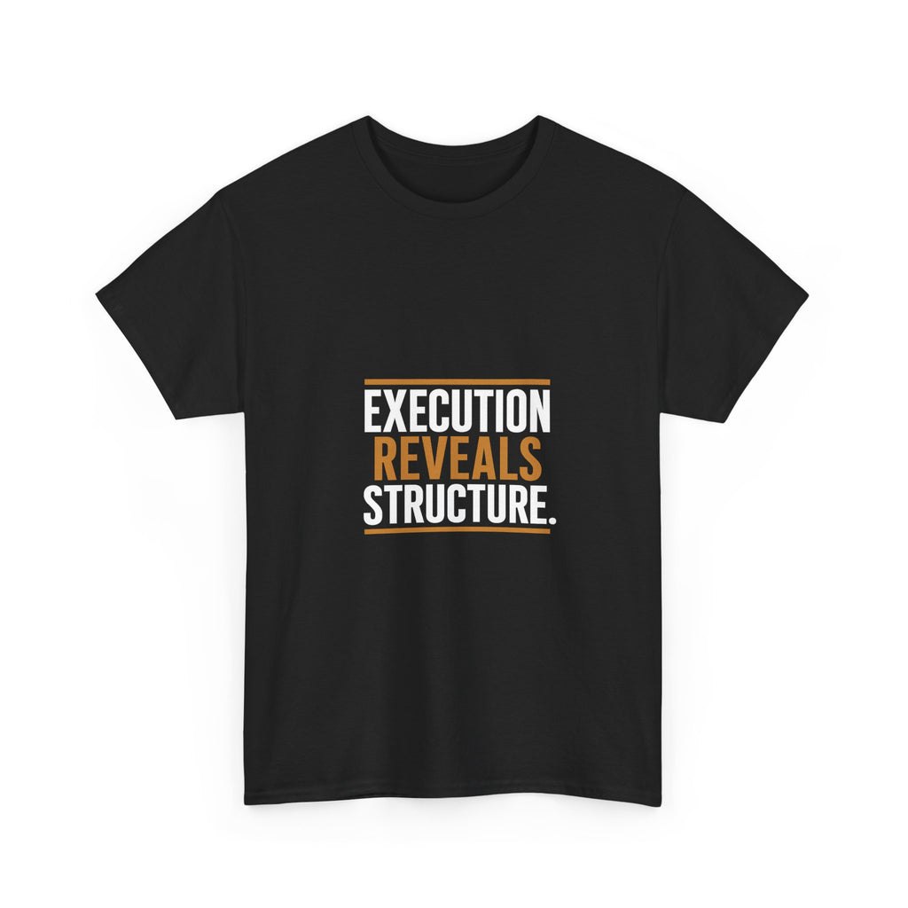 Black t-shirt with 'Born for the Ascent' graphic design on a white background