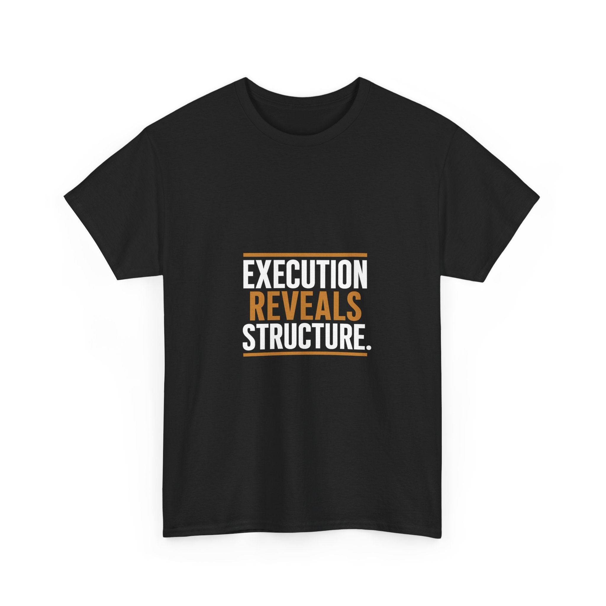 Black t-shirt with 'Born for the Ascent' graphic design on a white background