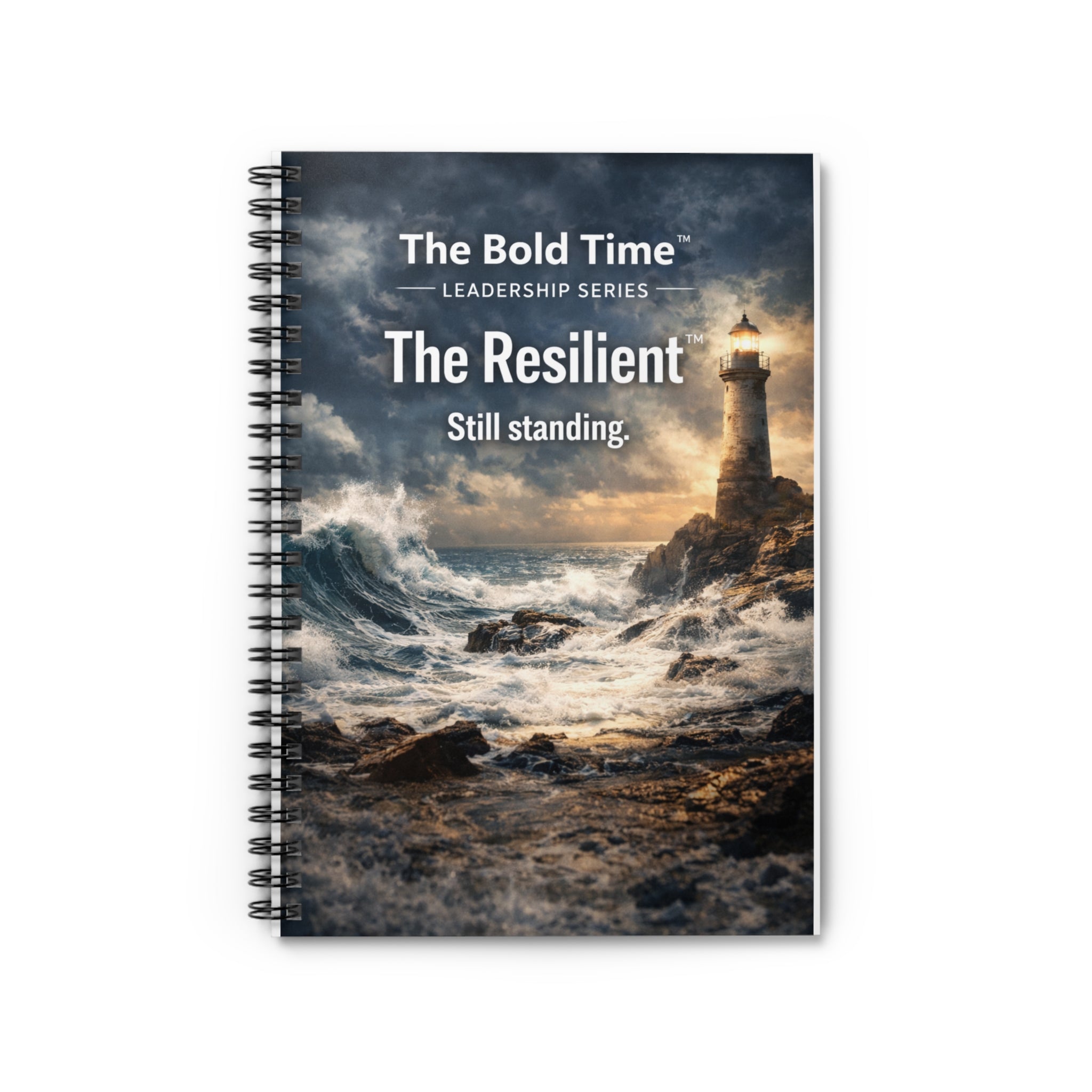 The Resilient Signature Trait Journal for grit and mastering the pivot, exploring resilience duality in leadership development through premium hardcopy journaling.
