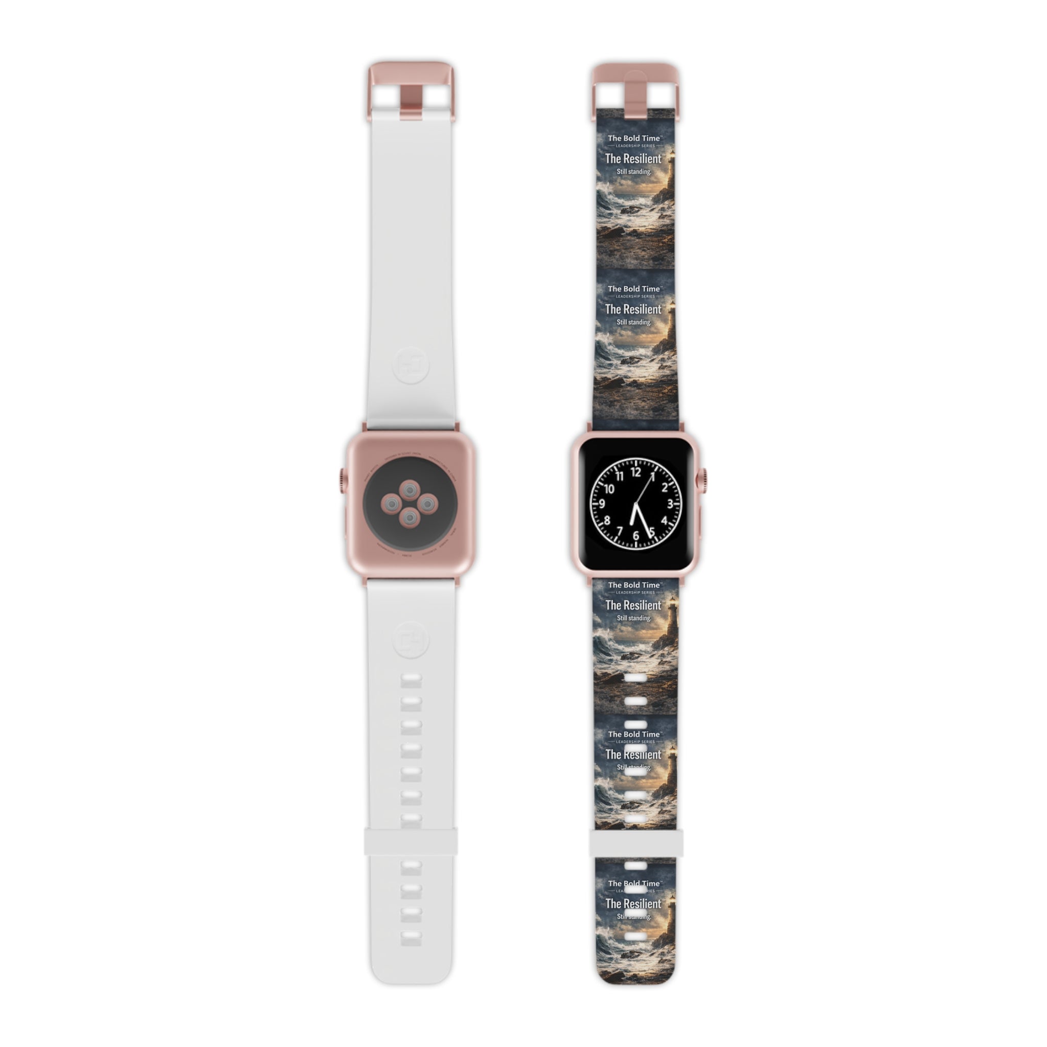 Resilient: Resilient: Bold Time™ Apple Watch Band - The Resilient. A durable, high-performance strap for leaders who navigate change with strength and persistence.