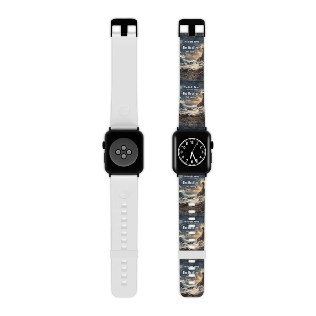 Resilient: Resilient: Bold Time™ Apple Watch Band - The Resilient. A durable, high-performance strap for leaders who navigate change with strength and persistence.