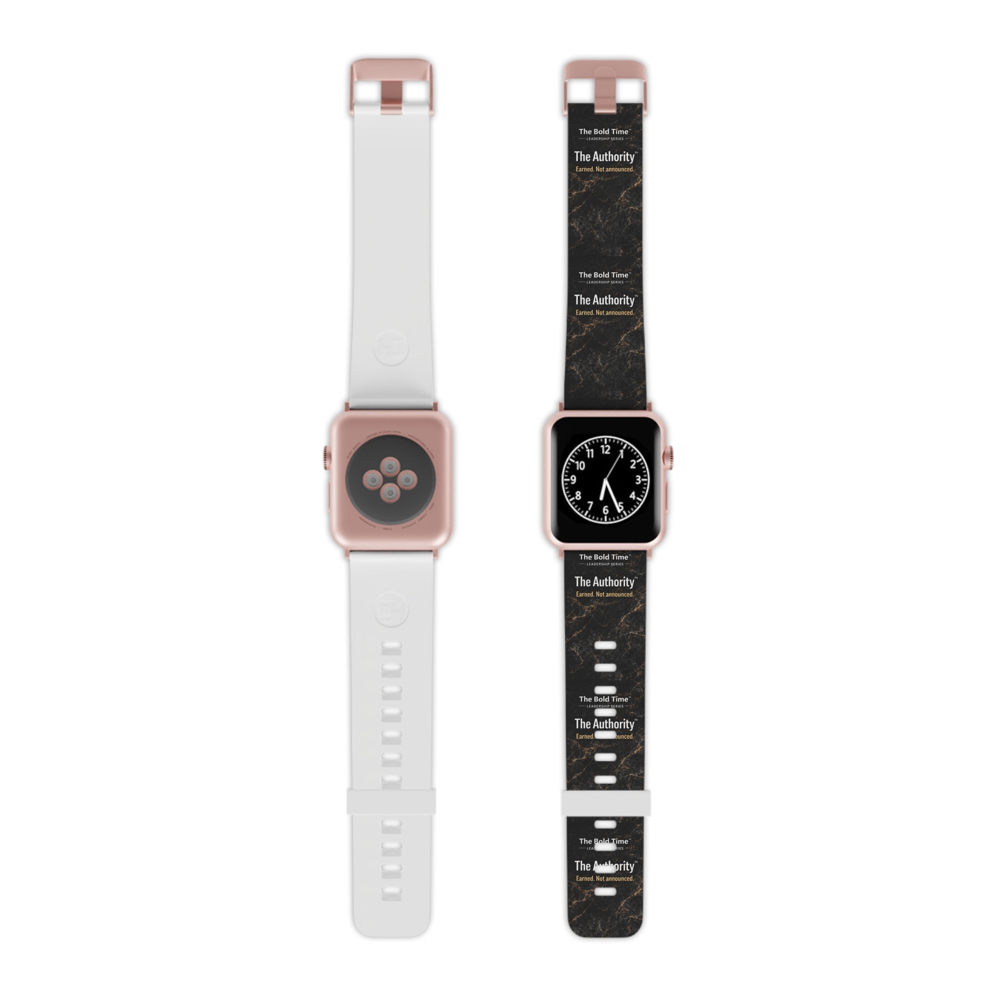 Authority: Authority: Bold Time™ Apple Watch Band - The Authority. A sleek, professional leadership accessory designed for commanding presence and influential leadership.`