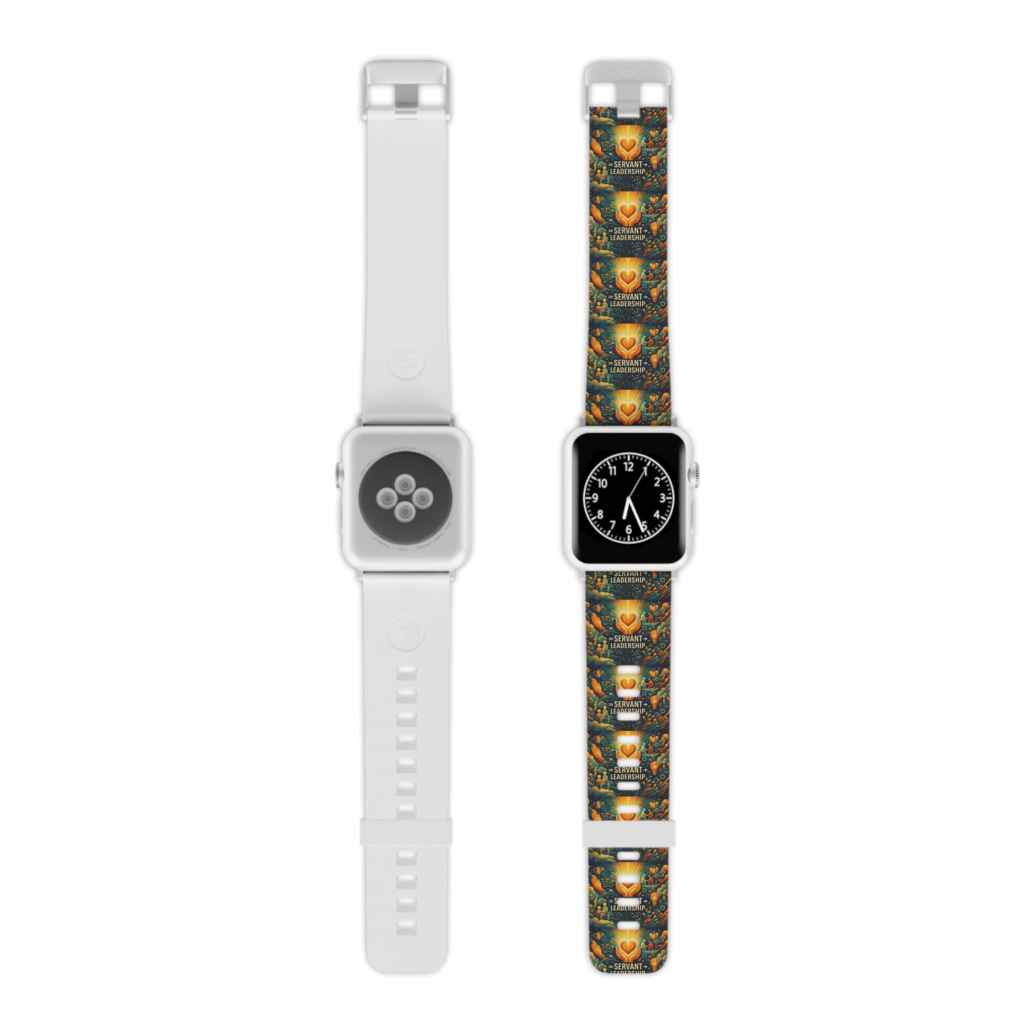 Servant: Servant: Bold Time™ Apple Watch Band - The Servant. A refined accessory honoring servant leadership, humility, and a commitment to empowering others.`