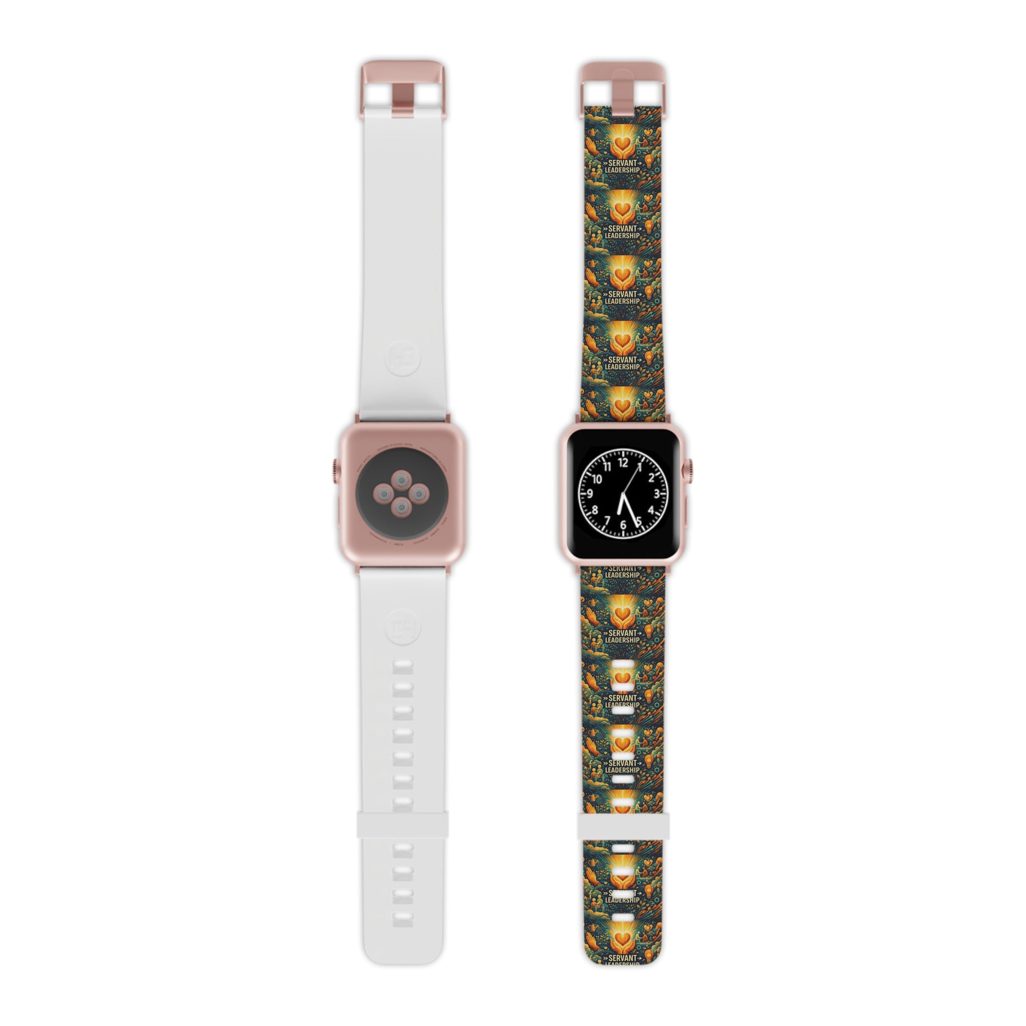 Servant: Servant: Bold Time™ Apple Watch Band - The Servant. A refined accessory honoring servant leadership, humility, and a commitment to empowering others.`