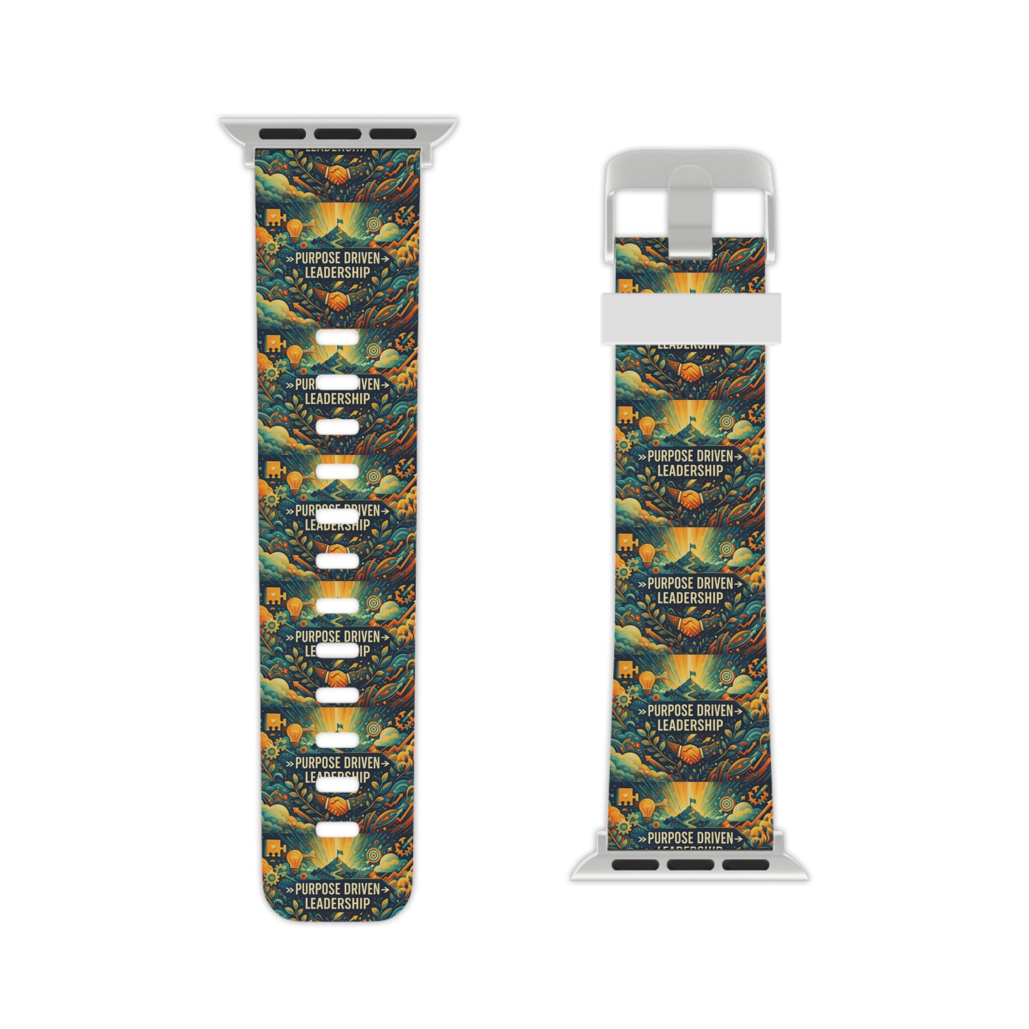 Purpose Driven: Purpose Driven: Bold Time™ Apple Watch Band - The Purpose Driven. A mission-aligned watch strap for leaders who lead with intentionality, clarity, and conviction.`