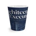 Architecture of Execution Latte Mug — Blueprint Design Coffee Cup for Architects & Executives
