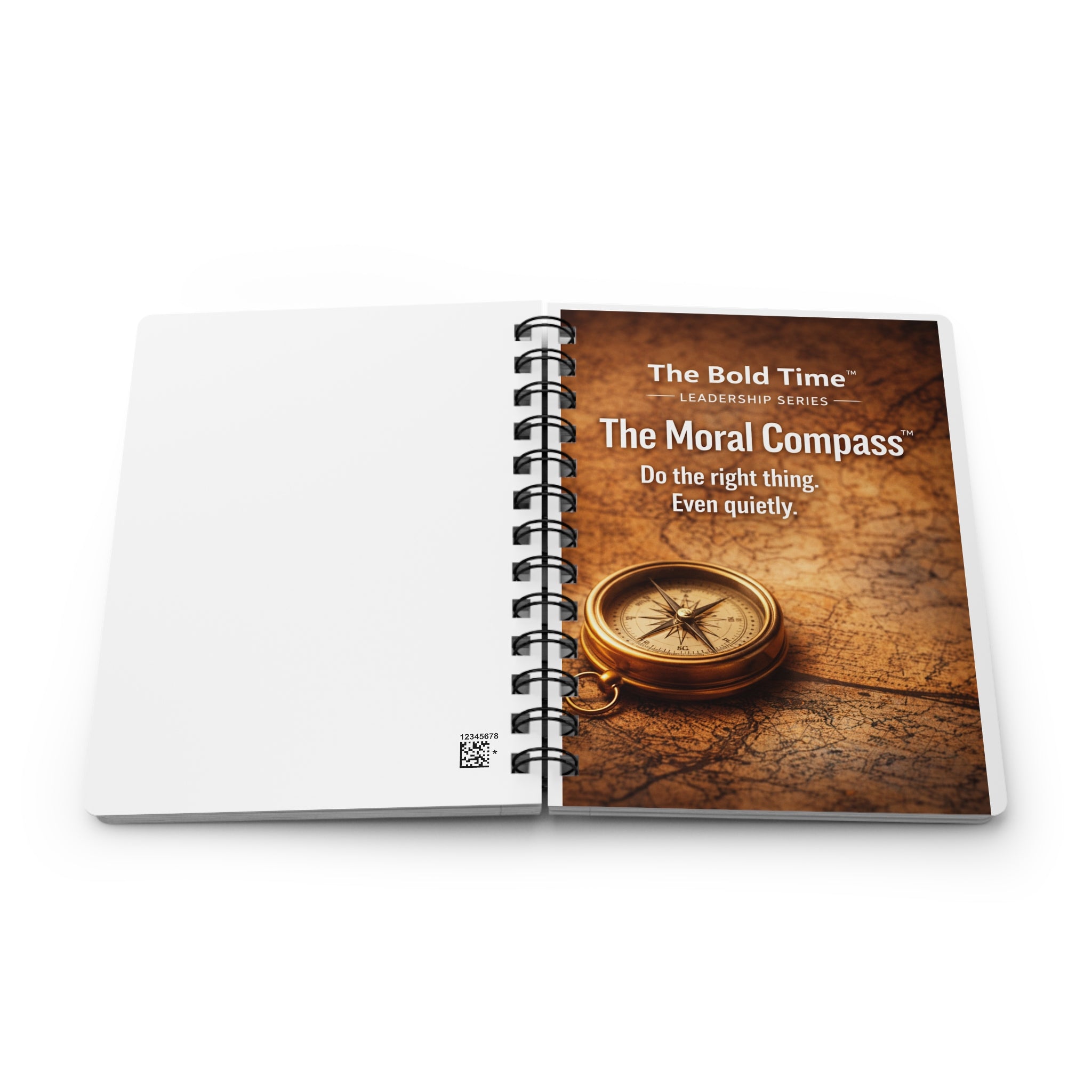 The Moral Compass hardcopy journal for innovative leaders and disruptors, designed for future-casting and bold leadership growth by Bold Leadership Path.
