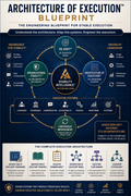 Blueprint for stable execution with architectural elements and system components.