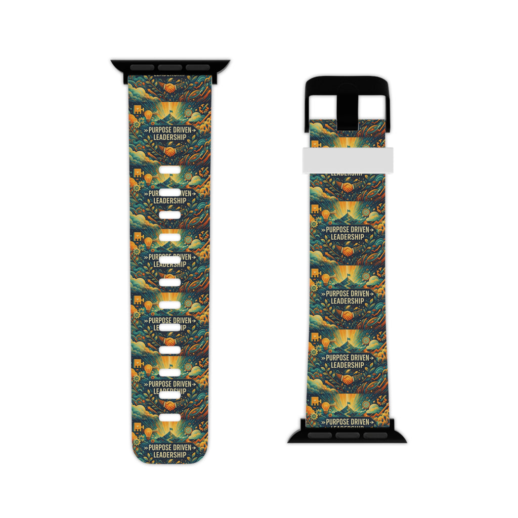 Purpose Driven: Purpose Driven: Bold Time™ Apple Watch Band - The Purpose Driven. A mission-aligned watch strap for leaders who lead with intentionality, clarity, and conviction.`