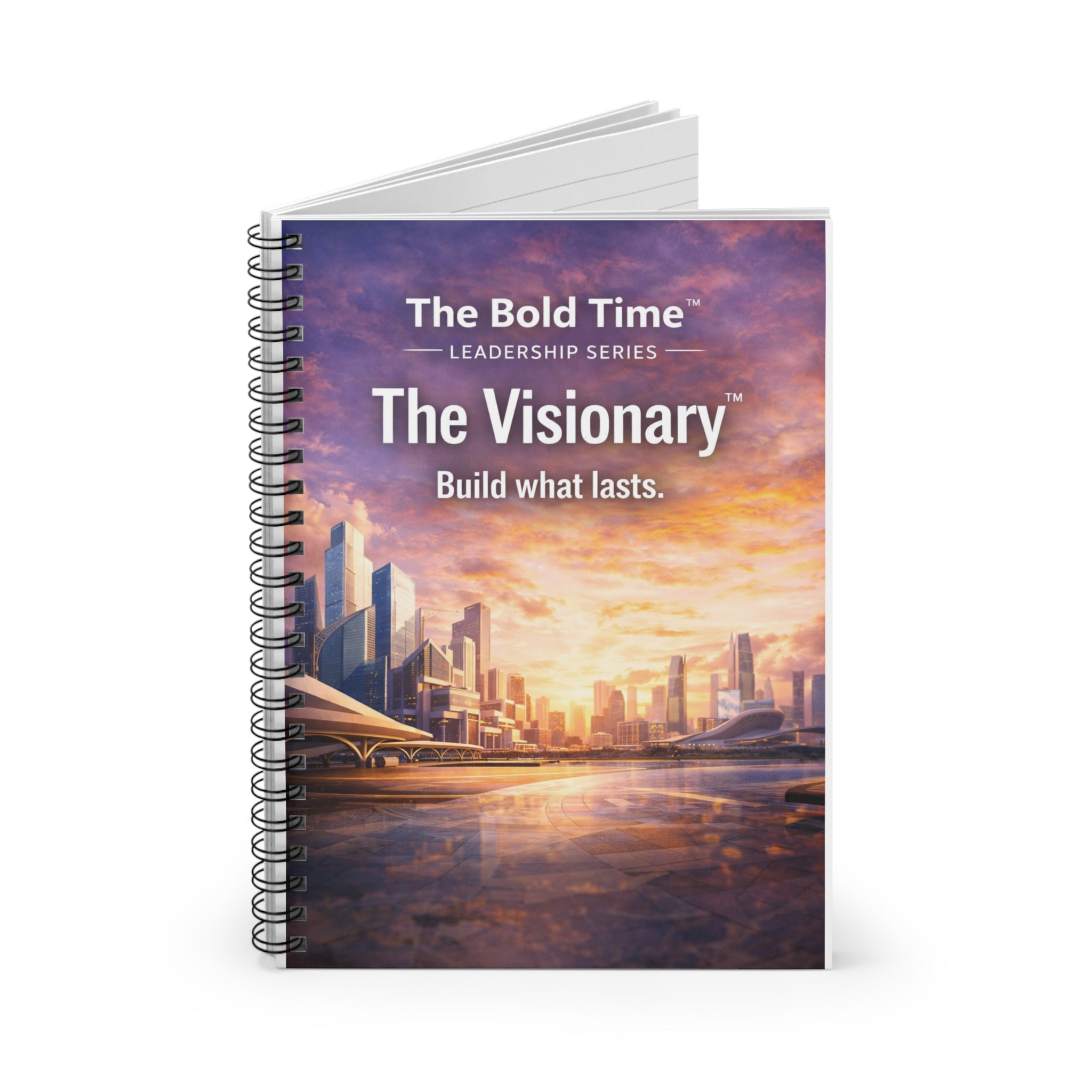 The Visionary hardcopy journal for innovative leaders and disruptors, designed for future-casting and bold leadership growth by Bold Leadership Path.

